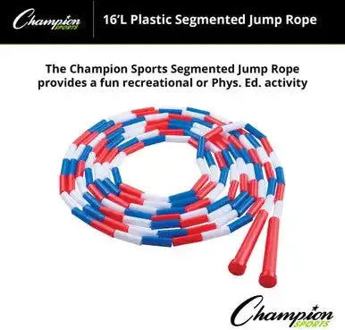 Champion Sports Pr Plastic Segmented Jump Rope - Ea