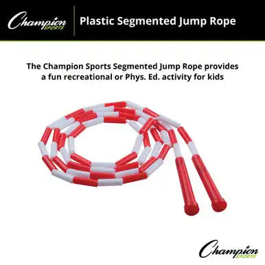 Champion Sports Pr Plastic Segmented Jump Rope - Ea