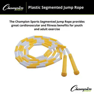 Champion Sports Pr Plastic Segmented Jump Rope - Ea