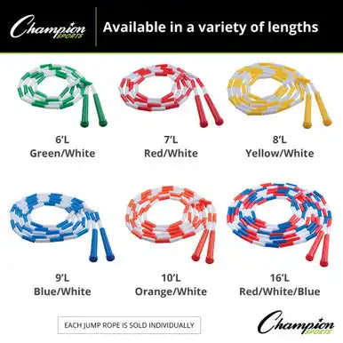 Champion Sports Pr Plastic Segmented Jump Rope - Ea