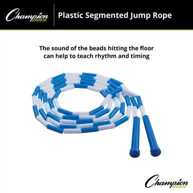 Champion Sports Pr Plastic Segmented Jump Rope - Ea