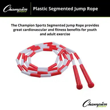 Champion Sports Pr Plastic Segmented Jump Rope - Ea