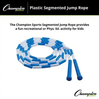 Champion Sports Pr Plastic Segmented Jump Rope - Ea