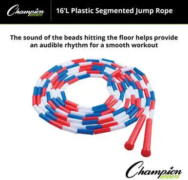 Champion Sports Pr Plastic Segmented Jump Rope - Ea