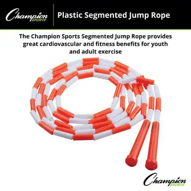 Champion Sports Pr Plastic Segmented Jump Rope - Ea