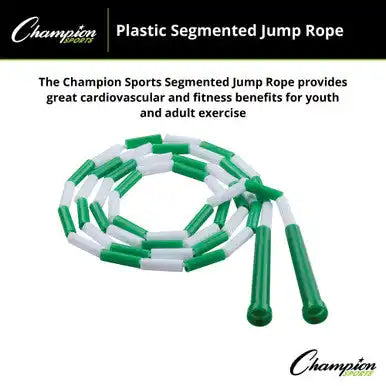 Champion Sports Pr Plastic Segmented Jump Rope - Ea