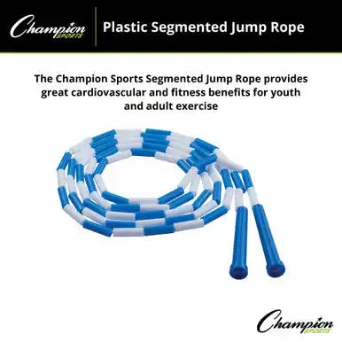 Champion Sports Pr Plastic Segmented Jump Rope - Ea