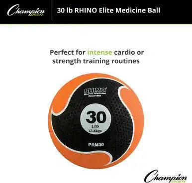 Champion Sports Prm Rhino Elite Medicine Ball - Ea