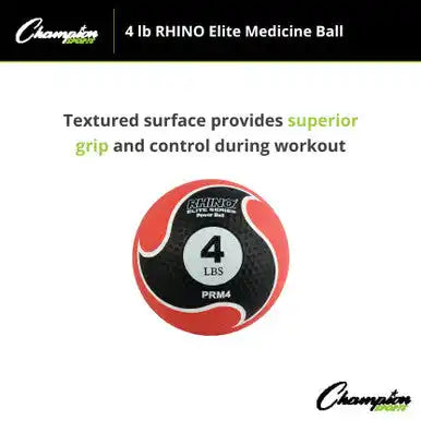 Champion Sports Prm Rhino Elite Medicine Ball - Ea