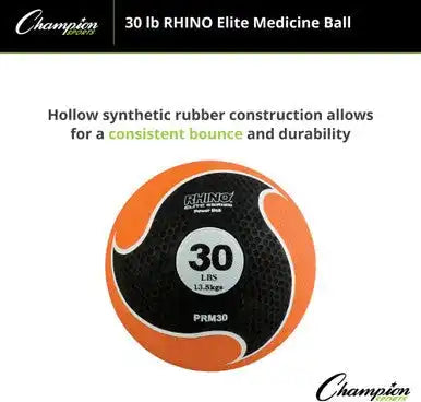 Champion Sports Prm Rhino Elite Medicine Ball - Ea