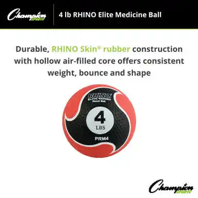 Champion Sports Prm Rhino Elite Medicine Ball - Ea