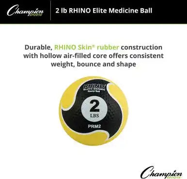 Champion Sports Prm Rhino Elite Medicine Ball - Ea