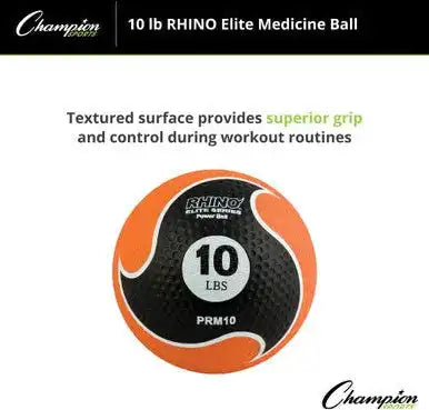 Champion Sports Prm Rhino Elite Medicine Ball - Ea
