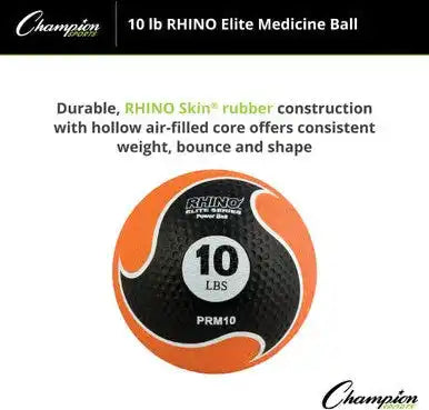 Champion Sports Prm Rhino Elite Medicine Ball - Ea