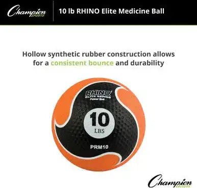 Champion Sports Prm Rhino Elite Medicine Ball - Ea