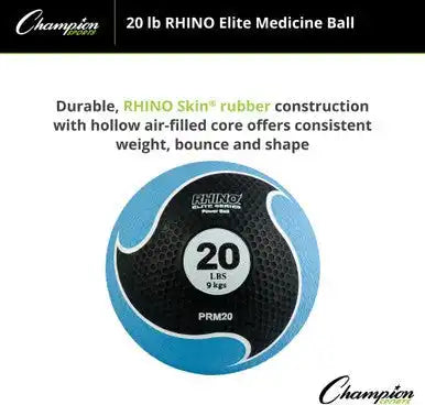 Champion Sports Prm Rhino Elite Medicine Ball - Ea