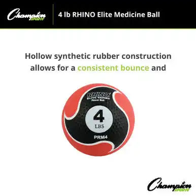 Champion Sports Prm Rhino Elite Medicine Ball - Ea