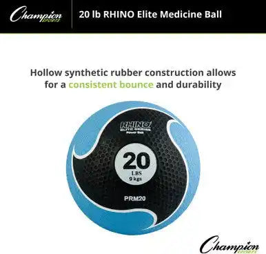 Champion Sports Prm Rhino Elite Medicine Ball - Ea