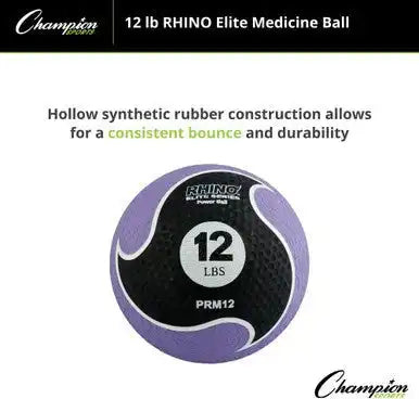 Champion Sports Prm Rhino Elite Medicine Ball - Ea