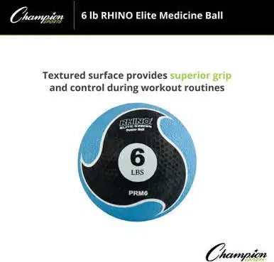 Champion Sports Prm Rhino Elite Medicine Ball - Ea