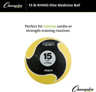 Champion Sports Prm Rhino Elite Medicine Ball - Ea
