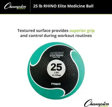 Champion Sports Prm Rhino Elite Medicine Ball - Ea