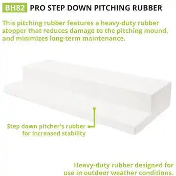 Champion Sports Pro Step Down Pro Step Down Pitching Rubber - Ea