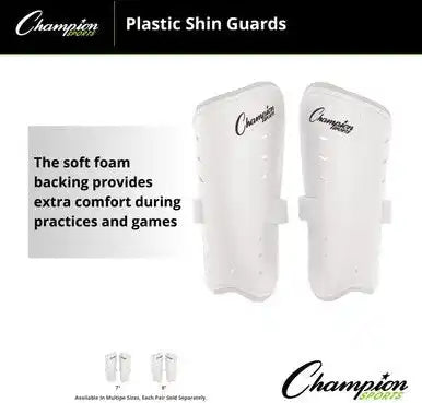 Champion Sports Ps Molded Shin Guards - Pr