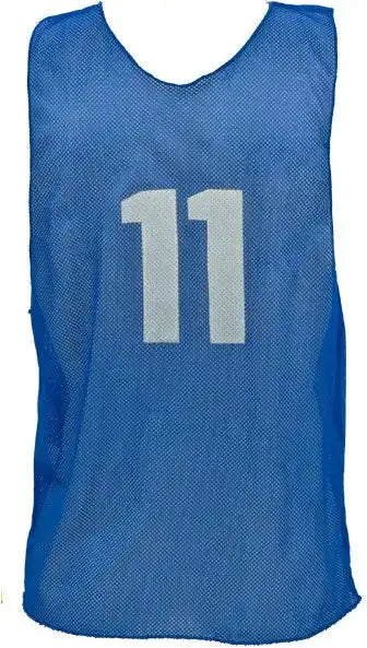Champion Sports Psan Numbered Practice Vest Adult - Doz - Blue