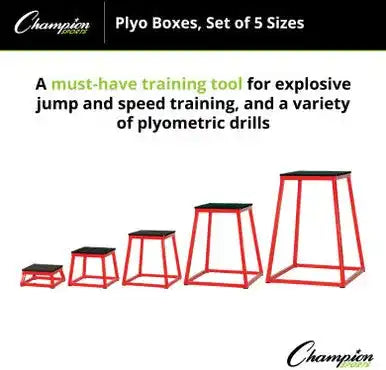 Champion Sports Pxb Plyo Box - Ea