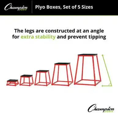 Champion Sports Pxb Plyo Box - Ea