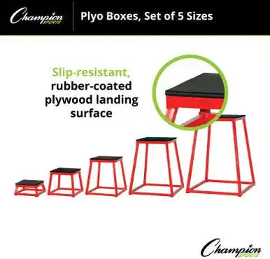 Champion Sports Pxb Plyo Box - Ea