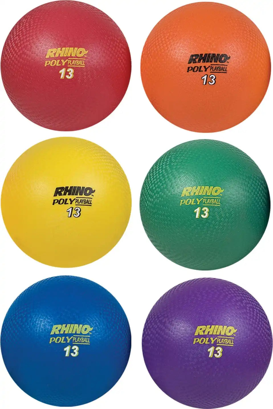 Champion Sports Pxset Poly Playground Ball - Set - 13’’ d