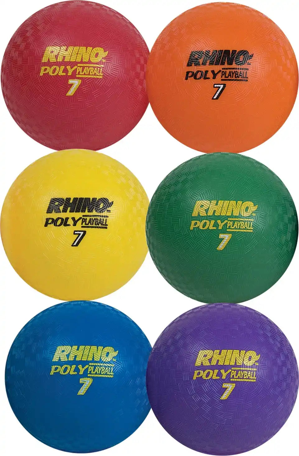 Champion Sports Pxset Poly Playground Ball - Set - 7’’ d