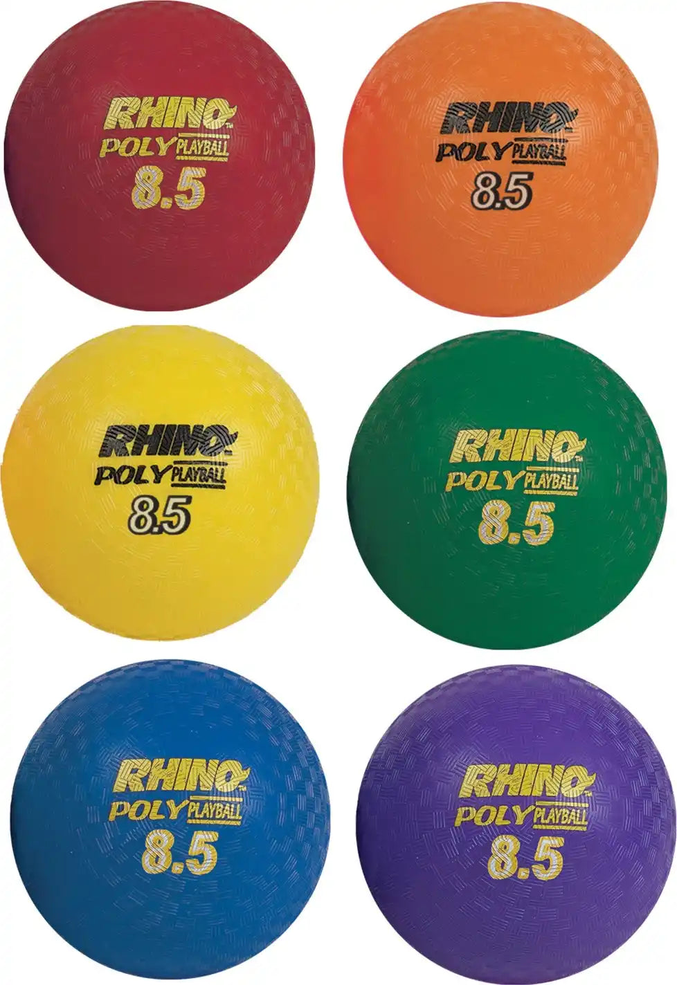 Champion Sports Pxset Poly Playground Ball - Set - 8.5’’ d