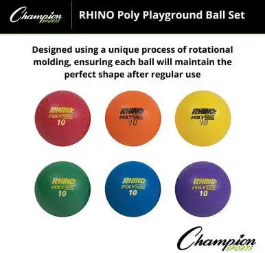 Champion Sports Pxset Poly Playground Ball - Set