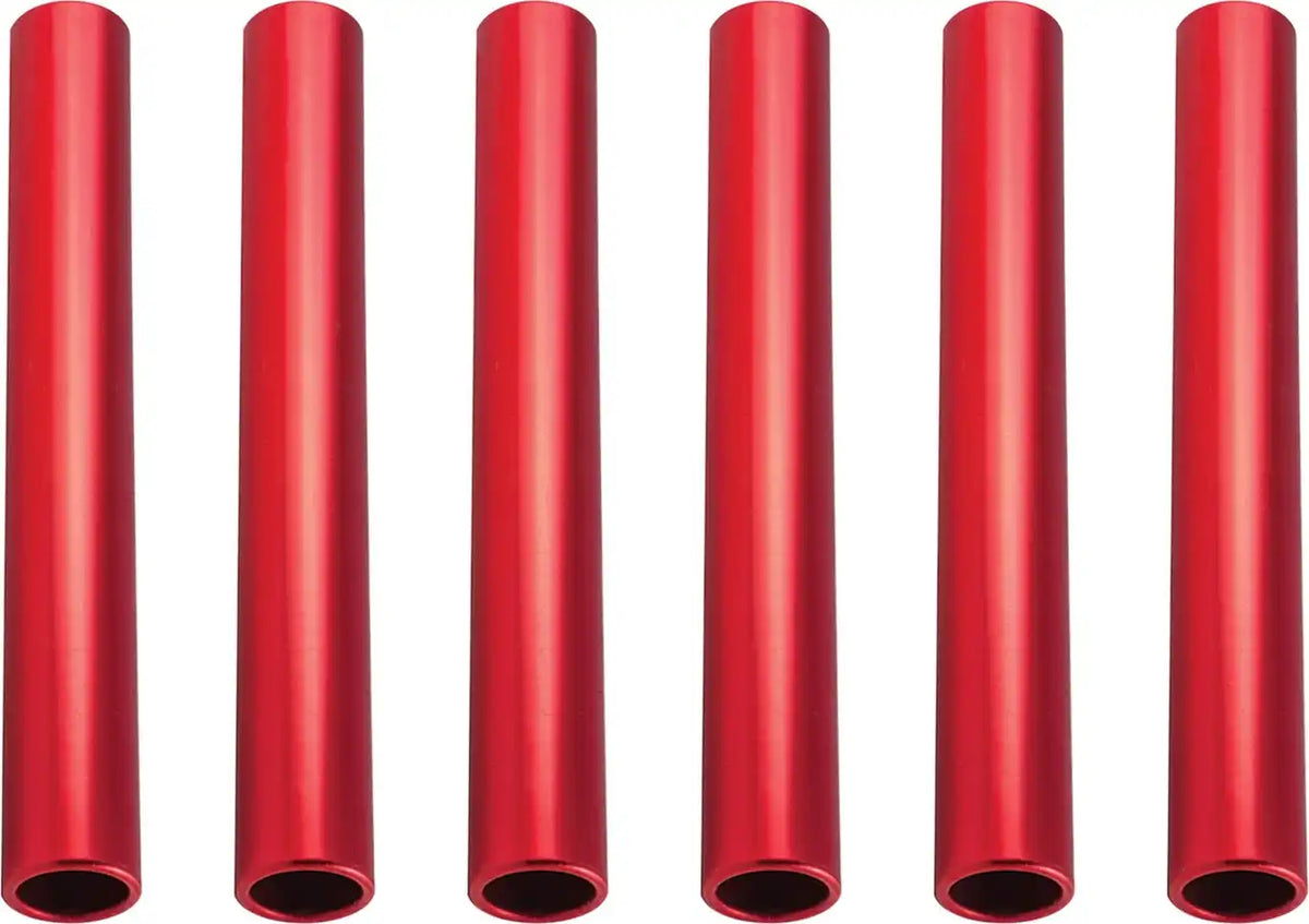 Champion Sports Rb Aluminum Relay Baton - Set - Red