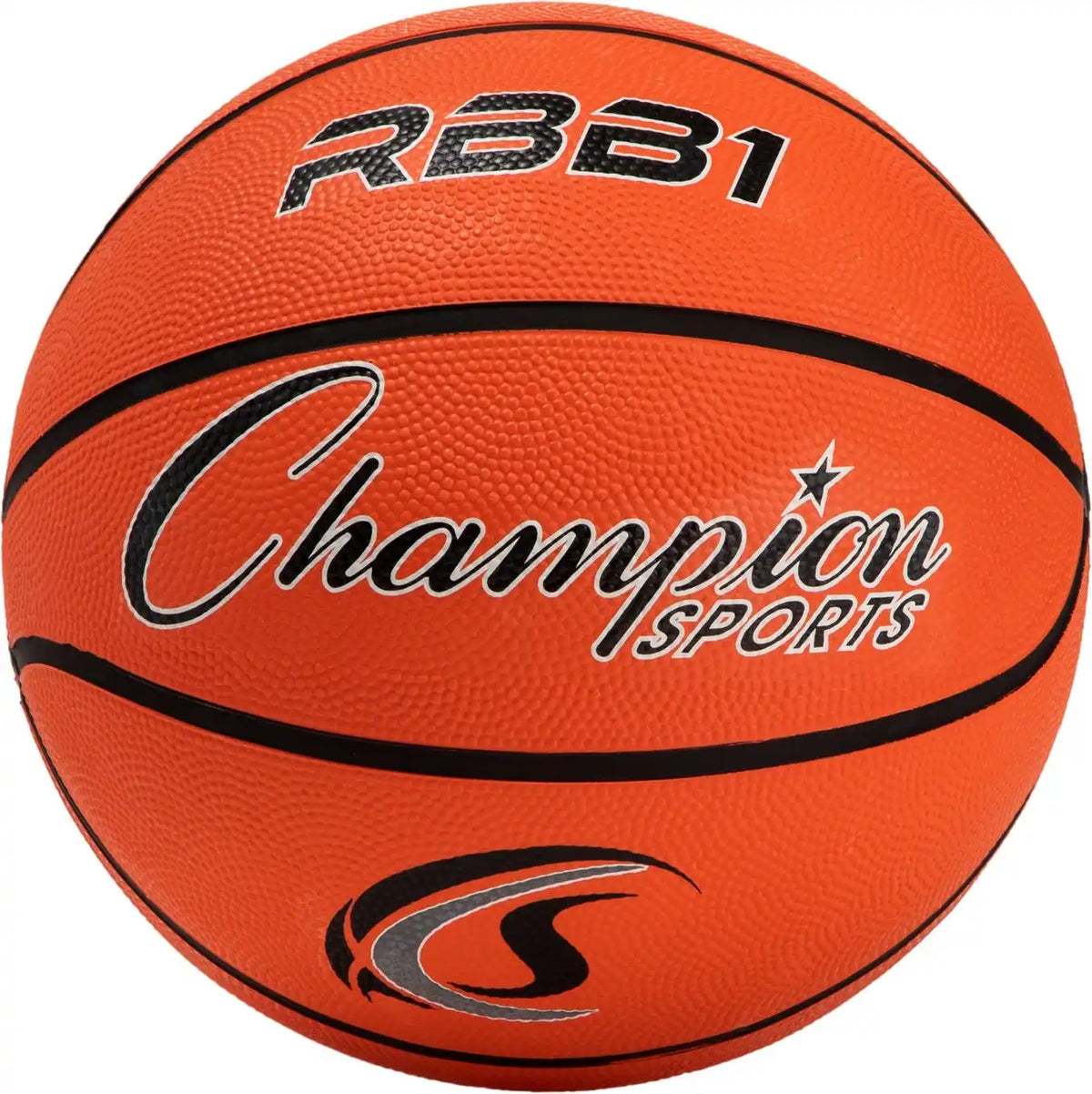 Champion Sports Rbb1 Size 7 Rubber Basketball - Ea - Orange