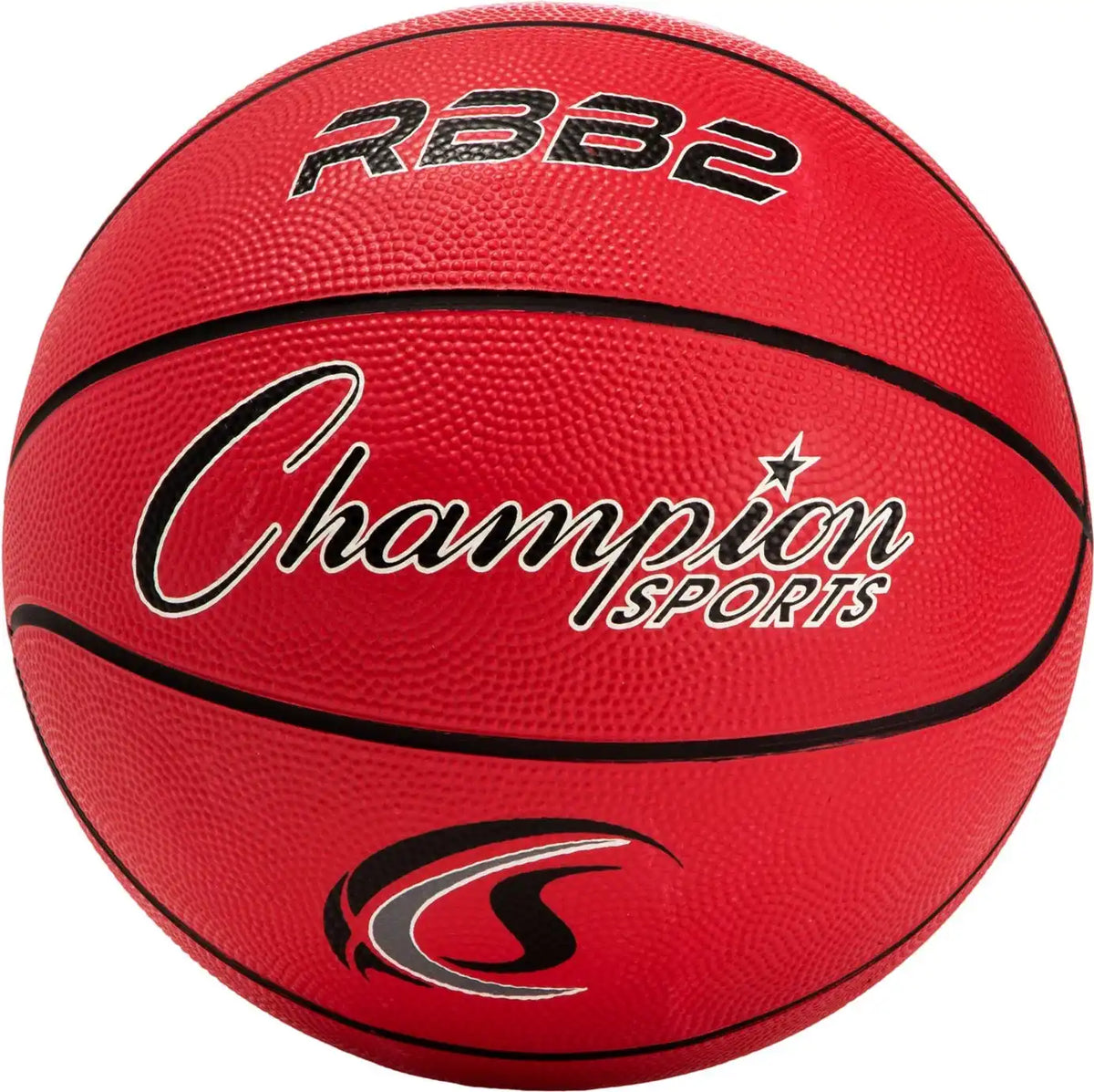 Champion Sports Rbb2 Size 5 Rubber Basketball - Ea - Red