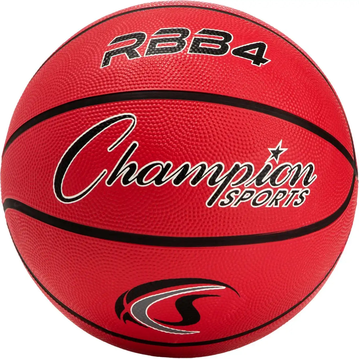 Champion Sports Rbb4 Size 6 Rubber Basketball - Ea - Red