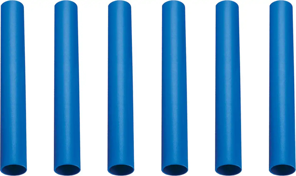 Champion Sports Rbpl Plastic Relay Baton - Set - Blue