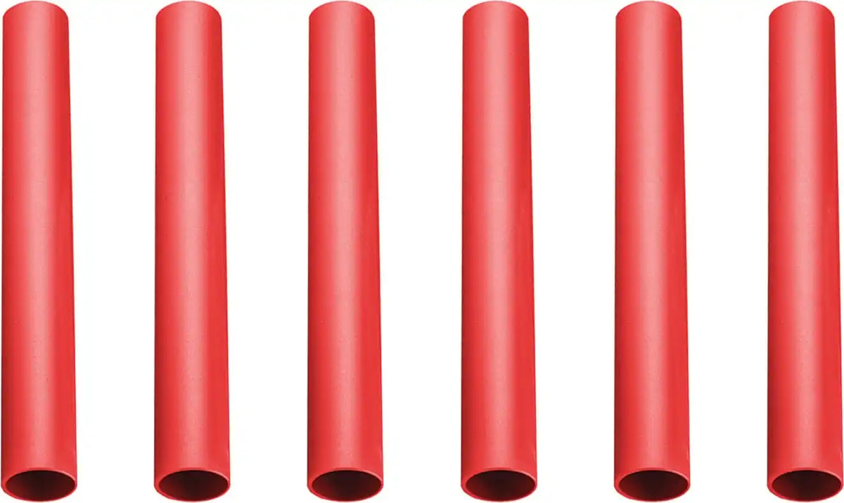 Champion Sports Rbpl Plastic Relay Baton - Set - Red