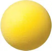 Champion Sports Rd Uncoated Regular Density Foam Ball - Ea - 4’’ d