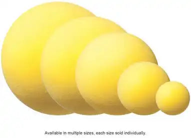 Champion Sports Rd Uncoated Regular Density Foam Ball - Ea