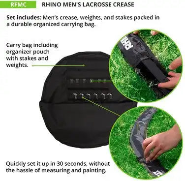 Champion Sports Rfmc Rhino Men’s Lacrosse Crease - Ea