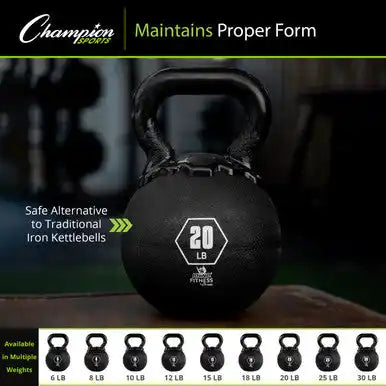Champion Sports Rkb Rhino Kettlebell - Ea