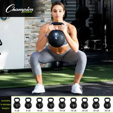 Champion Sports Rkb Rhino Kettlebell - Ea