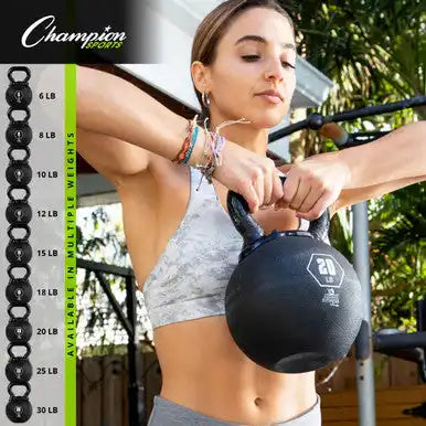 Champion Sports Rkb Rhino Kettlebell - Ea