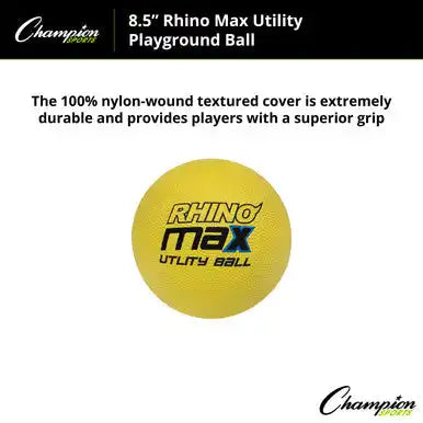 Champion Sports Rmx Rhino Max Utility Playground Ball - Ea