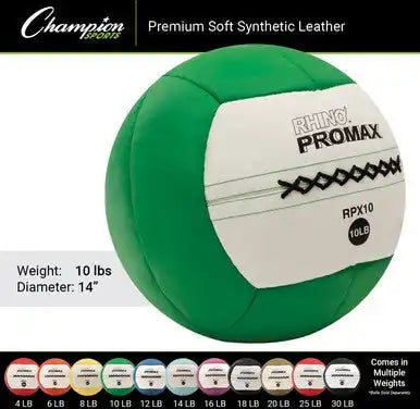 Champion Sports Rpx Rhino Promax Medicine Ball - Ea